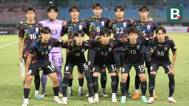 Timnas Indonesia U-17 vs Timnas Korea Selatan U-17