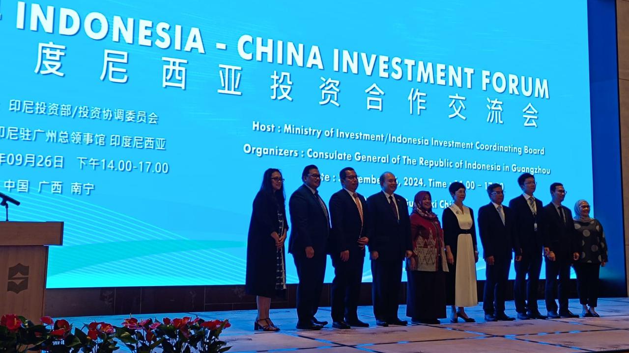 Indonesia-China Investment Forum 2024 berlangsung di Hotel Shangri-La, Nanning, (Foto: Istimewa)