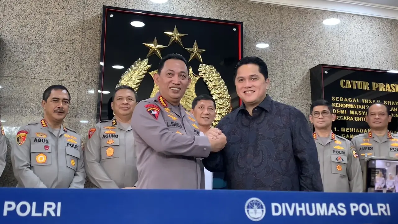 Kapolri dan Ketua Umum PSSI