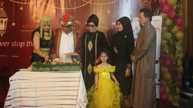 Abdul Manan bersama keluarga