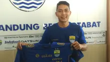 Purwaka Yudhi kembali membela Persib Bandung. (Liputan6.com/Kukuh Saokani)