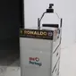 Robot penangkal Omicron di Lumajang itu bernama Ronaldo yang merupakan akronim dari Robot Nangkal Covid.