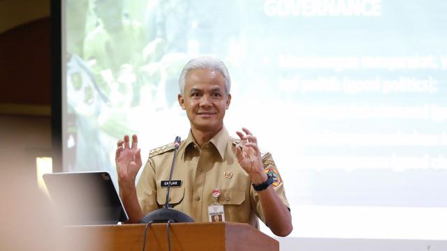 Gubernur Jawa Tengah (Jateng) Ganjar Pranowo