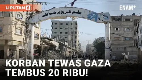 VIDEO: Korban Tewas di Gaza Tembus 20 Ribu, Kapan Gencatan Senjata?