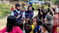Anak-Anak Aceh Tamiang Antusias dengan MBG: Ada Daging Ayam dan Lembu, Buahnya Anggur dan Apel