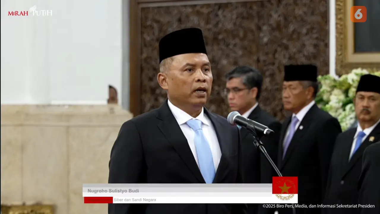 Kepala BSSN Letjen TNI Nugroho Sulistyo Budi