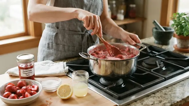 Cara Membuat Selai Stroberi Homemade yang Segar