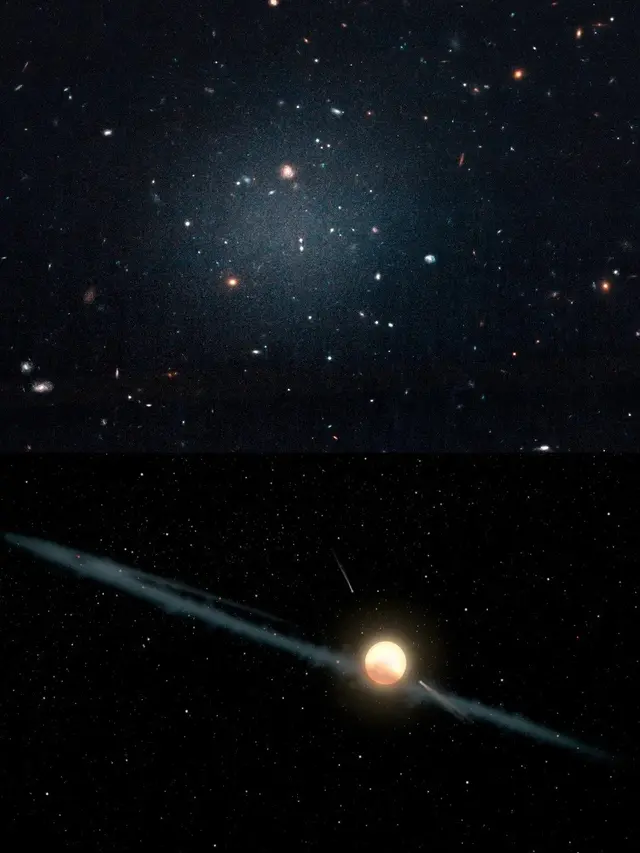 Galaksi Tanpa Dark Matter? dan Bintang Paling Aneh