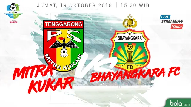 Mitra Kukar Vs Bhayangkara FC