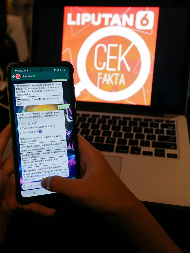 Chatbot WA Cek Fakta