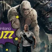 Promosikan film Rampage, Dwayne Johnson berbahasa Indonesia.
