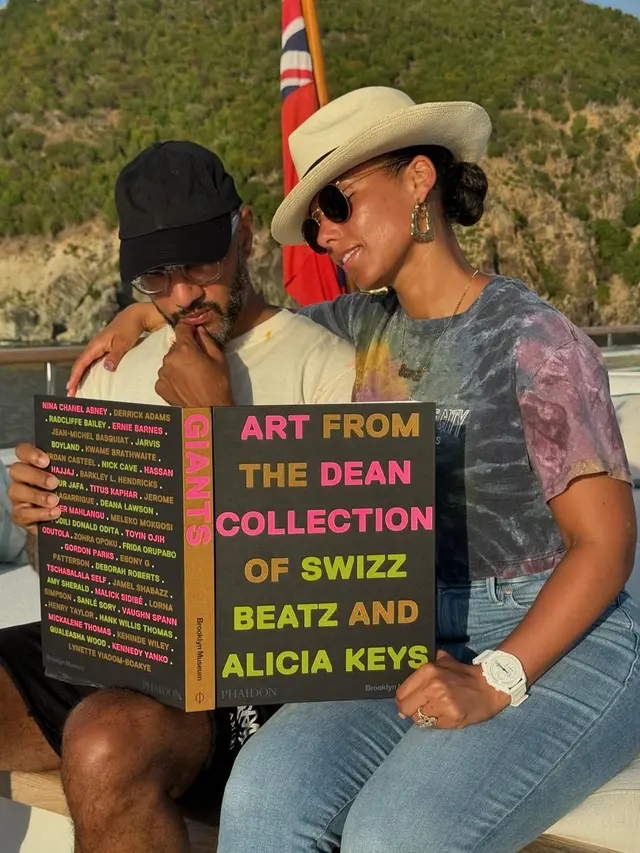 Swizz Beatz dan Alicia Keys. (Instagram/ therealswizzz)