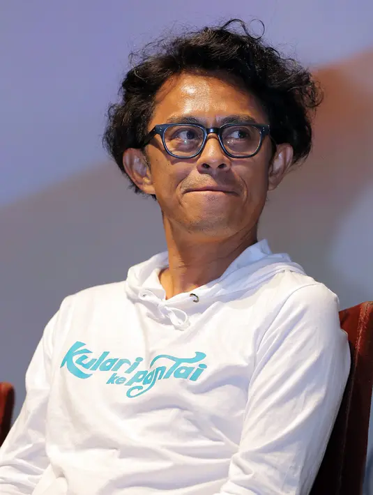 "Film anak pertama dari Miles Film. Karena dulu ada Petualangan Sherina dan terakhir ada Laskar Pelangi," kata Riri Riza pada Jumat (22/6/2018). (Deki Prayoga/Bintang.com)