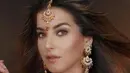 Dalam unggahannya, Tasya Farasya mengenakan makeup mata tegas dengan eyeliner pekat di bawah mata dan bulu mata palsu. (Instagram/tasyafarasya).