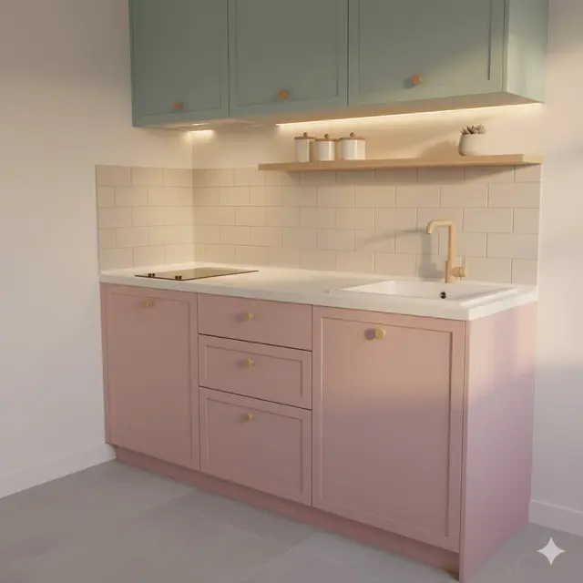 Dapur Kecil Ukuran 1x1 Sederhana. Gemini