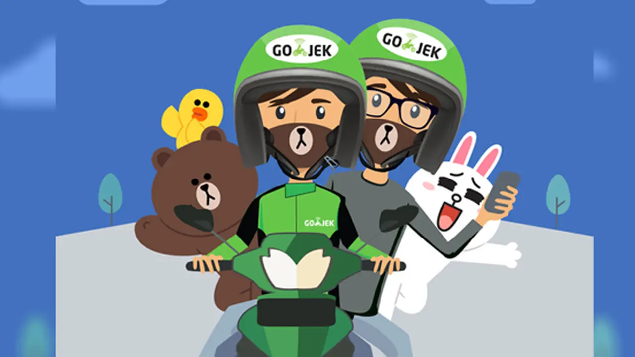 Asyik, Go-Jek Bisa Dipesan Lewat Line