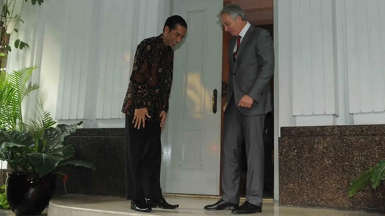 Jokowi Dan Tony Blair 2