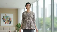 8 Model Atasan Batik Kantor 2026, Pilihan Stylish untuk Tampilan Profesional dan Tetap Elegan