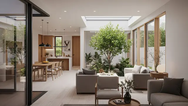 Rumah Tipe 54 Desain Open Space