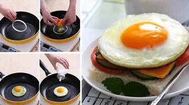 Tutorial Membuat Telur Mata Sapi Bulat Sempurna Lifestyle