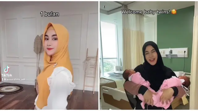 6 Potret Anisa Rahma dan Anandito Peluk Buah Hati