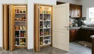 6 Model Pantry Mini di Balik Pintu Dapur, Solusi Cerdas Optimalkan Ruang