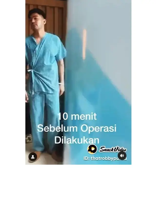 10 Potret Robby Purba Jalani Operasi Tumor Payudara, Jarang Terjadi pada Pria