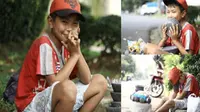 Bocah ini Menjual Cobek untuk Hidupi 3 Saudaranya