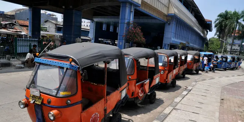 2016, Bajaj Oranye 'Hilang' dari Ibukota Jakarta