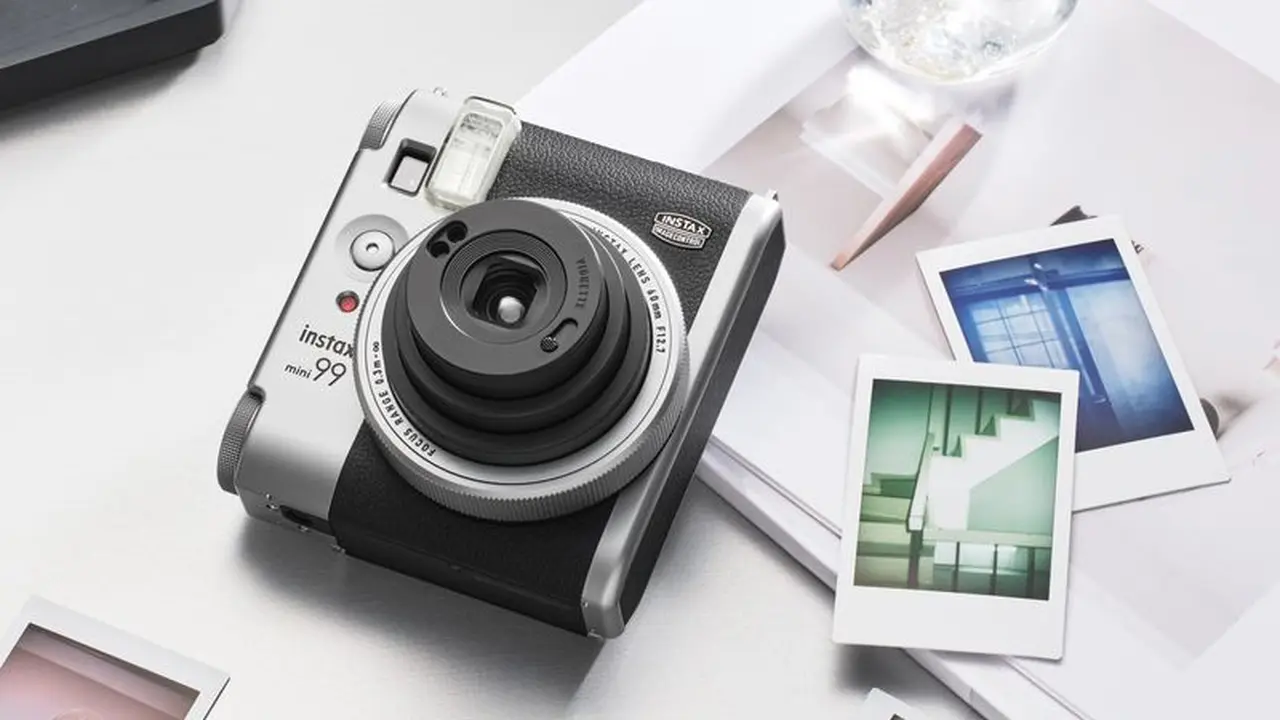 Fujifilm Instax Mini 99 Matte Silver. Credit: Fujifilm