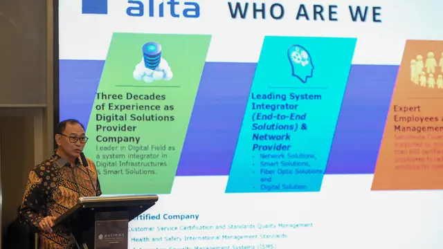 Direktur Utama Alita Praya Mitra, Teguh Prasetya. Credit: Alita