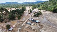 Penampakan Batang Toru Tapanuli Selatan Pasca Terjangan Banjir Bandang Sumatera