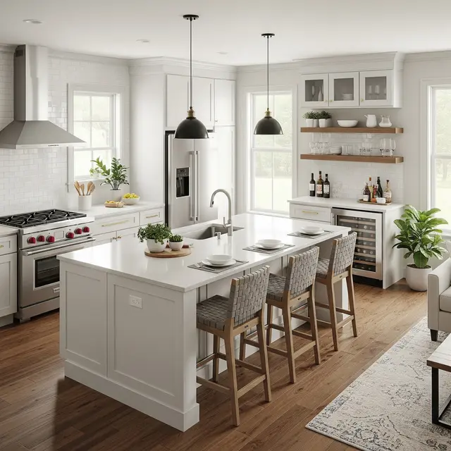 Desain Dapur Tanpa Sekat tapi Tetap Rapi dan Nyaman
