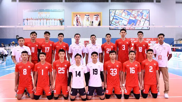 Timnas Voli Putra Indonesia - AVC Challenge Cup 2024 - Bola Voli