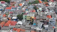 Potret rumah di Jakarta. (Liputan6.com/Angga Yuniar)