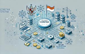 Ilustrasi coretax. (Foto By AI)