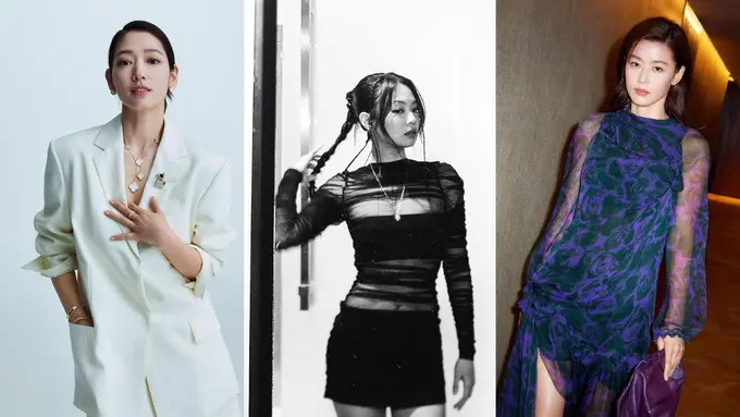 Park Shin Hye, Jennie Blackpink, Jun Ji Hyun (Sumber: Instagram)