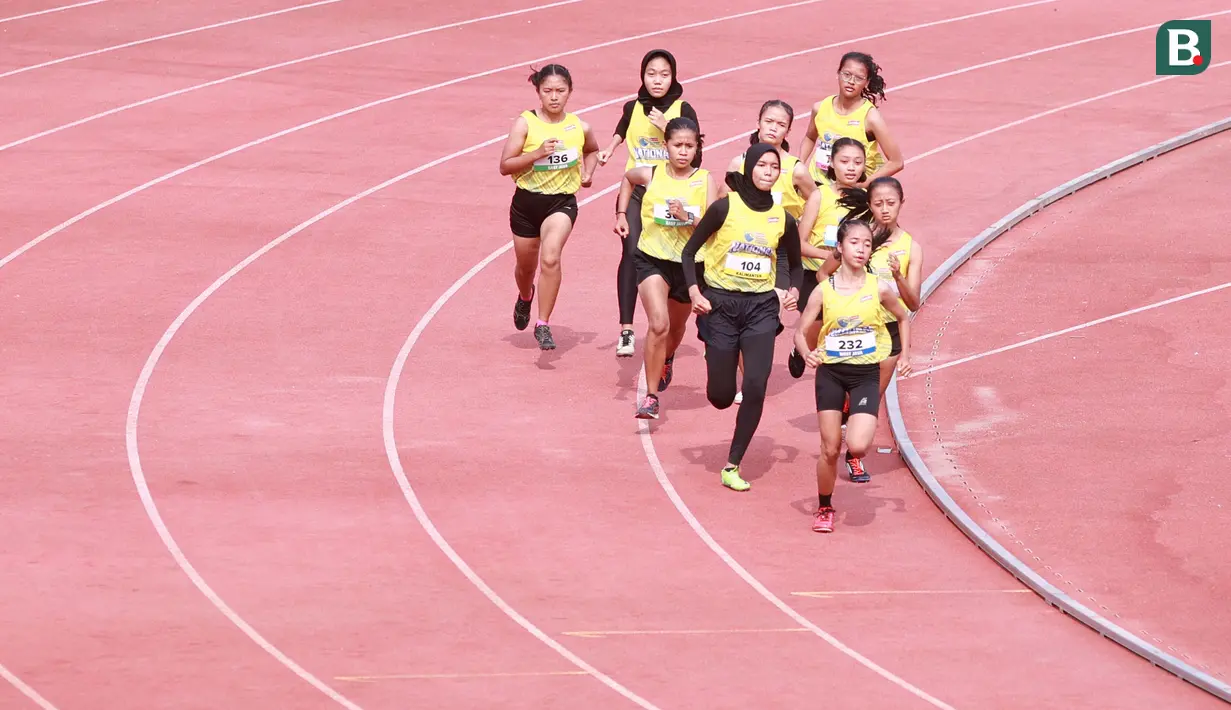 Total ada 336 pelajar, baik putra dan putri, bersaing di Energen Champion SAC Indonesia National Championship ini. (Bola.com/M Iqbal Ichsan)
