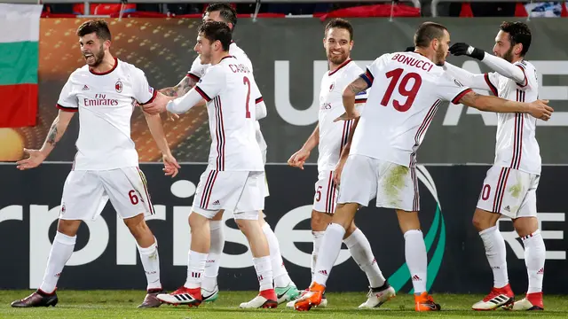 AC Milan Berjaya di Markas Ludogorets