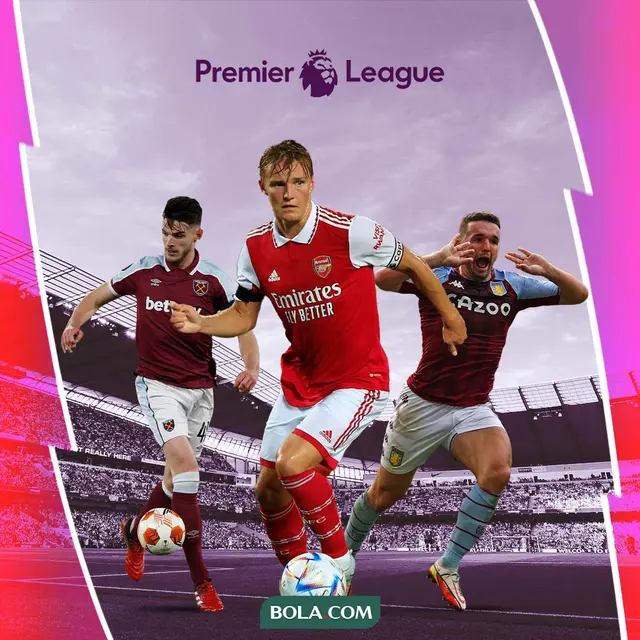 Premier League - Declan Rice, Martin Odegaard, John McGinn