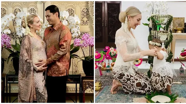 Pesona Istri Bule 5 Selebriti saat Pakai Kebaya, Tampil Menawan