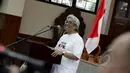 Anggota Tim 9 sekaligus alumni mahasiswa UI, Imam Prasodjo menghadiri pertemuan antara Komjen Badrodin Haiti dengan civitas akademika dari berbagai perguruan tinggi di Indonesia di Markas Besar Polri, Jakarta, Minggu (22/2). (Liputan6.com/Faizal Fanani)