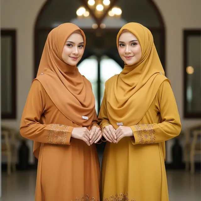 Trend Warna Hijab (Gemini AI)