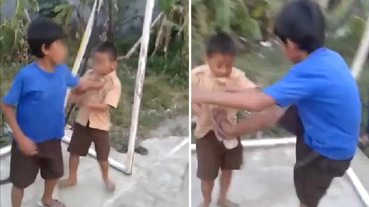 Video Aksi Brutal Anak SD Resahkan Onliner