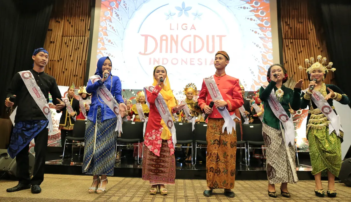 Liga Dangdut Indonesia (LIDA) akan mulai tayang pada 15 Januari mendatang. Bertepatan dengan ulang tahun Indosiar yang digelar pada Kamis (11/1), LIDA resmi dibuka. (Adrian Putra/Bintang.com)