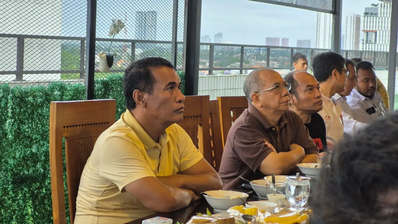 Menteri Pertanian, Amran Sulaiman bercerita mengenai target swasembada pangan. (Ayu/Merdeka.com)
