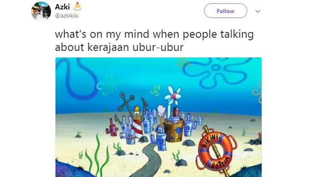 Meme Kerajaan Ubur-Ubur