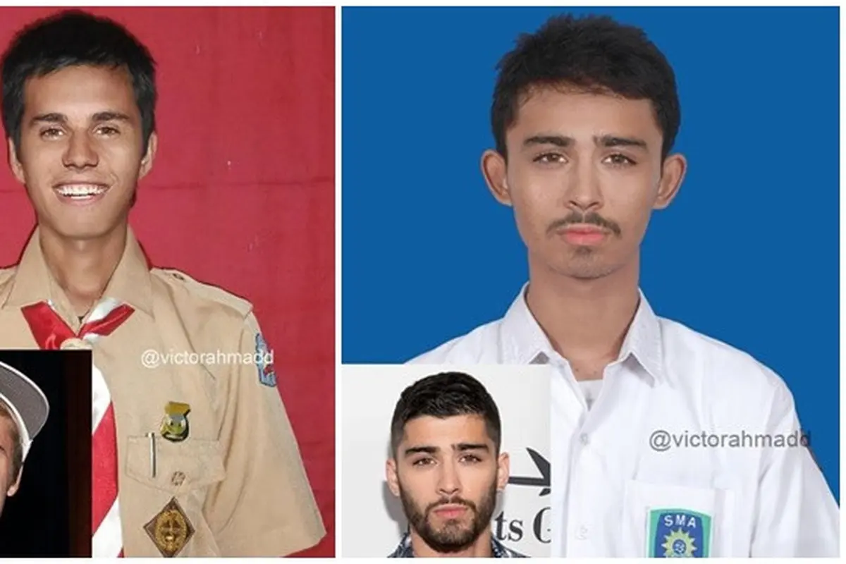 Editan Pas Foto Seleb Dunia Waktu Sekolah Ini Malah Bikin Ngakak