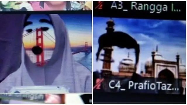 Kocak, Ini 6 Potret Background Zoom Mahasiswa yang Gagal Bikin Ketawa Geli