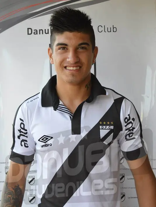 Pada usianya yang masih 17 tahun, Joaquin Ardaiz sudah bisa menembus skuat utama Danubio dan berhasil mencetak gol. (www.danubio.com)